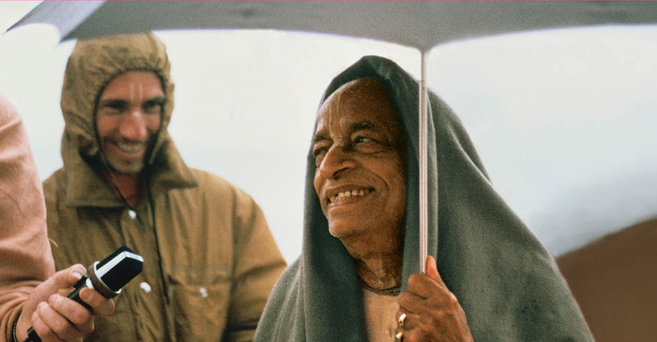 Jagad Guru Siddhaswarupananda and AC Bhaktivedanta Swami Prabhupada